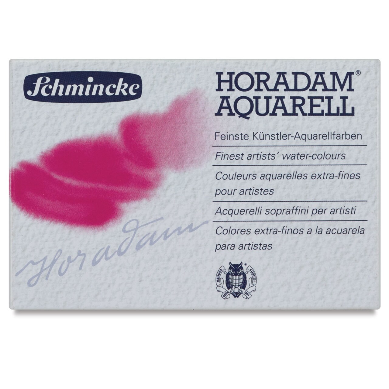 Schmincke Horadam Aquarell Watercolor Pans - Set of 8 Travel Set, Assorted Colors, Half Pans